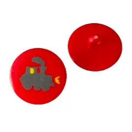 Kinder Knopf Lokomotive KK-7 rot Wochenendangebot