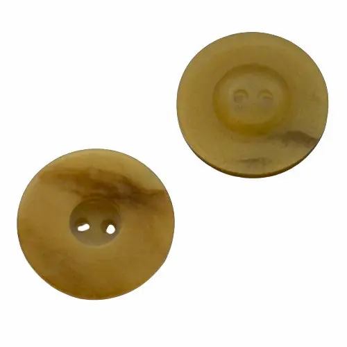 Hornimitat Knöpfe Klassisch 2-Loch Beige Hi-121 Finale Aktion