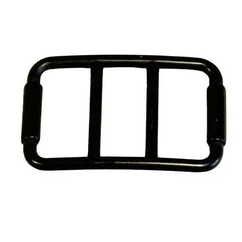 Schiebeschnalle Gurtschieber mit Doppelsteg SM-146schwarz Beliebt