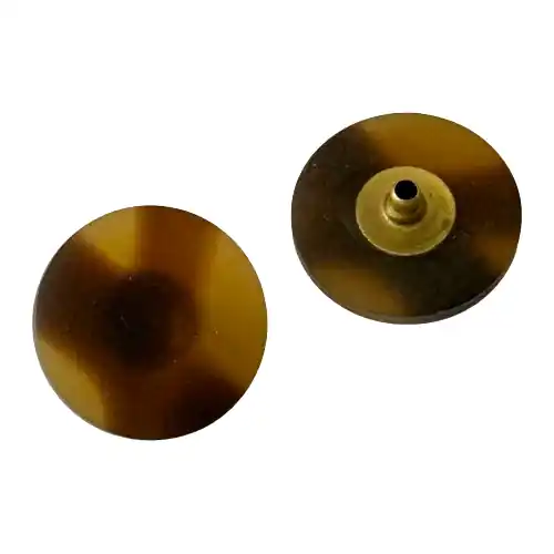 Druckknöpfe Hornimitat NK-66-Bernstein Mega-Angebot