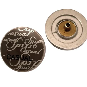 Must-Have Druckknopf Braun – Casual Spirit NK-168, sportlich & elegant