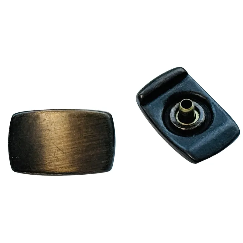 Preis Gesenkt Kanten Druckknöpfe Messing gebürstet NK-98 ag