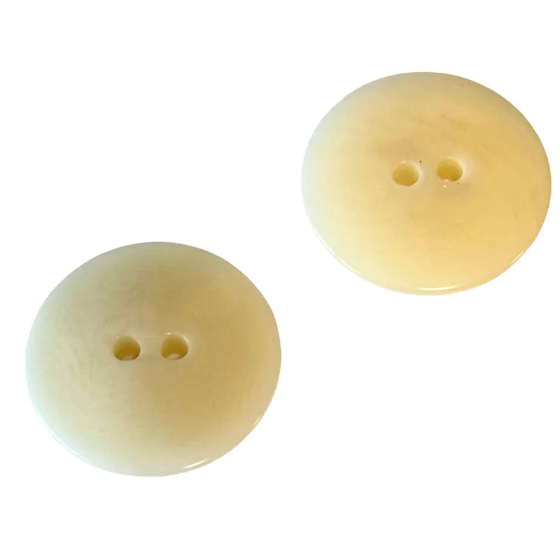 Sofort Bestellen Steinnuss Knopf creme 2-Loch STN-5