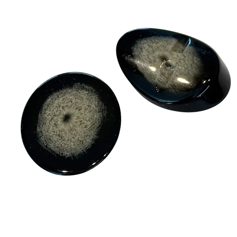 valer Mantelknopf – Baumscheiben-Optik, Einzelstück (KM-SO-3) Versand Am Gleichen Tag