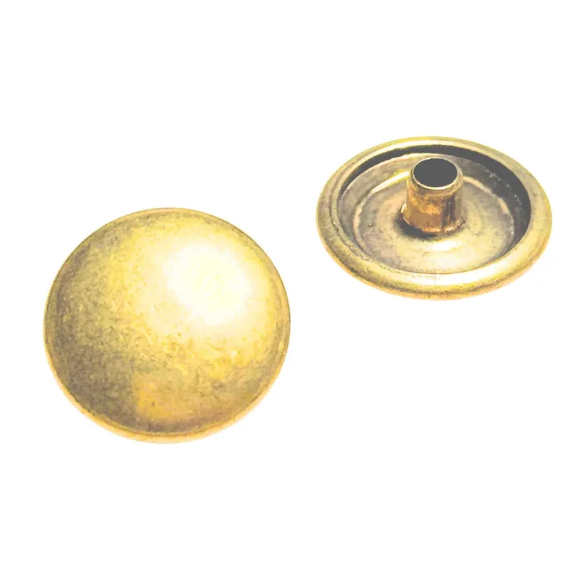Knallerangebot Druckknöpfe 12,5 mm NK-18 Gold matt