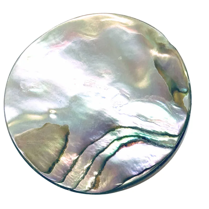 Abalone-Perlmuttknopf – Unikat – Art.Nr. PL-AB-4047-50 Top-Preis
