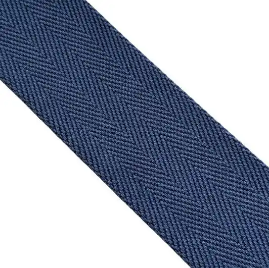 Sofort Bestellen Gurtband für Taschen Polyester Jeans-blau 40 mm