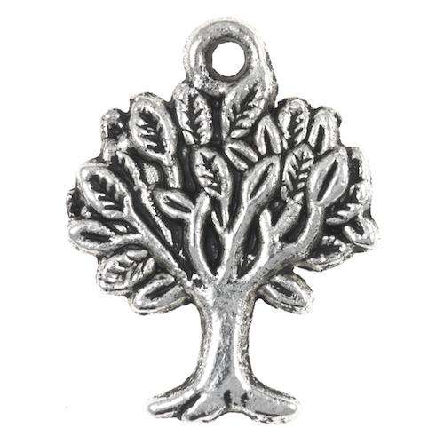Anhänger Baum Altsilber AN-10 Highlight
