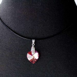 Schmuck Anhänger Herz von Swarovski® Rose Heute Kaufen