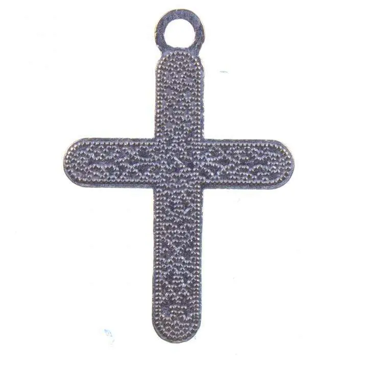 Kreuz Anhänger hell Gold Sichere Zahlung