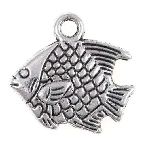Fisch Anhänger Altsilber AN-23 Top-Seller