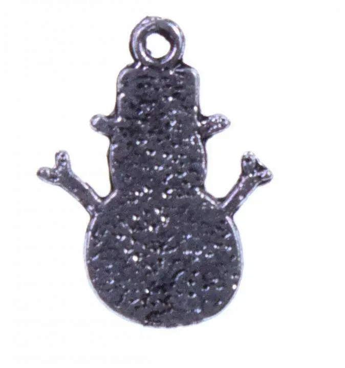 Schneemann Anhänger alt Silber AN-39 Aktuell