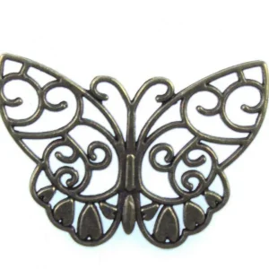 Schmuck Anhänger Schmetterling Altgold Zertifiziert