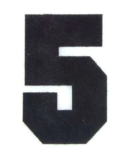 Applikation 5 in Felloptik zum Aufbügeln AP-3 Top-Angebot