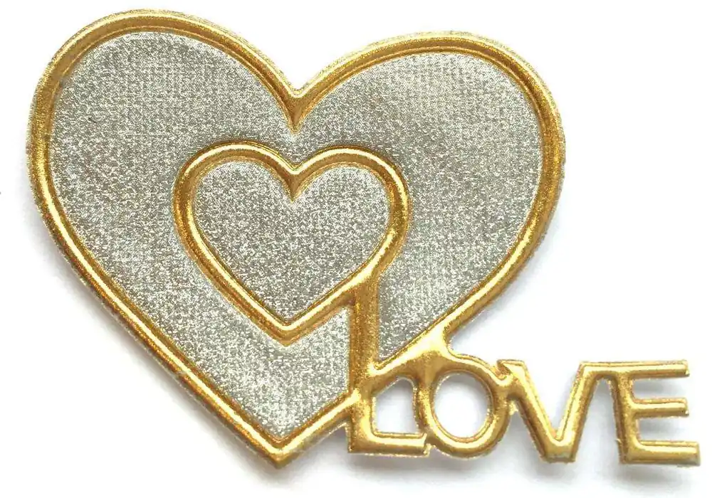 Schnäppchen Applikation Herz/Love zum Aufbügeln AP-5