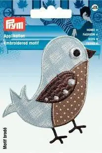Applikation Vogel braun zum Aufbügeln AP-924210 Meistverkauft