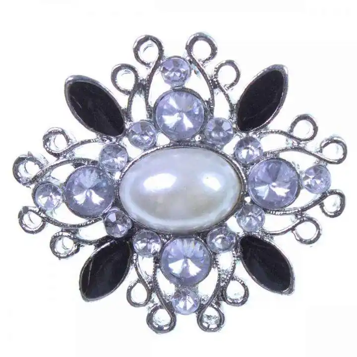 Preisreduziert Strass Brosche BRO-13sw