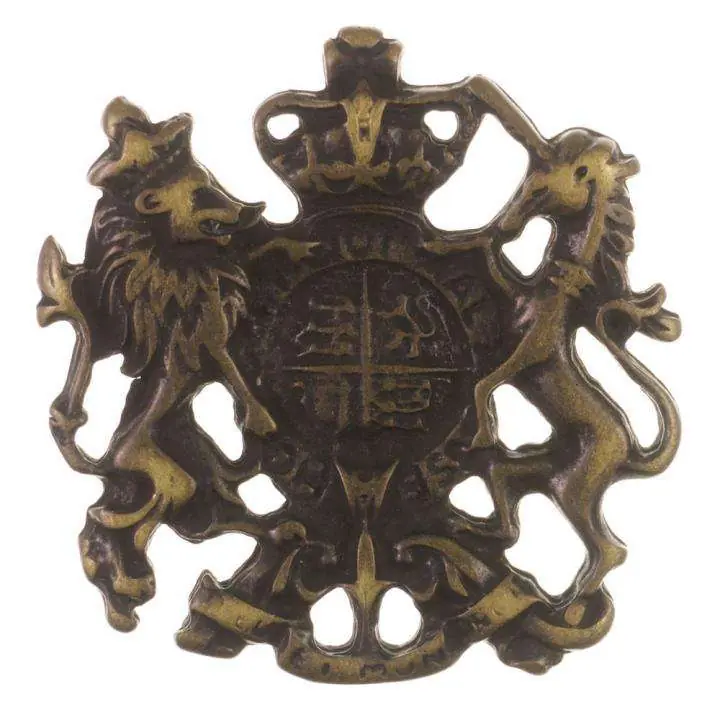 Nostalgische Brosche mit Pin Kostenloser Versand