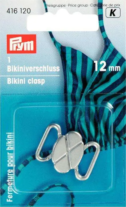 Mengenrabatt Bikiniverschluss BV-1 Silber