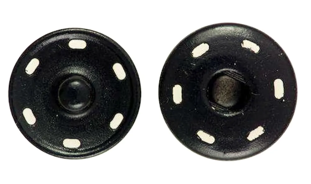 Versand Am Gleichen Tag Druckknöpfe zum annähen schwarz