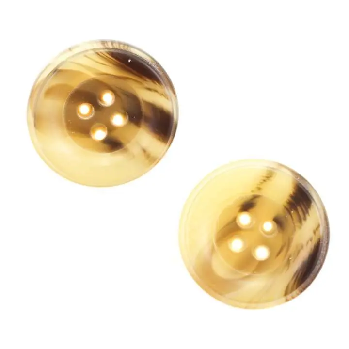 Hornimitat Knopf HI-10-h-braun Markenprodukt