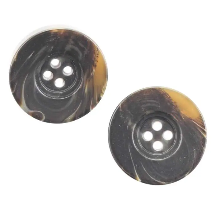 Hornimitat Knopf HI-11-d-braun Ab Werk