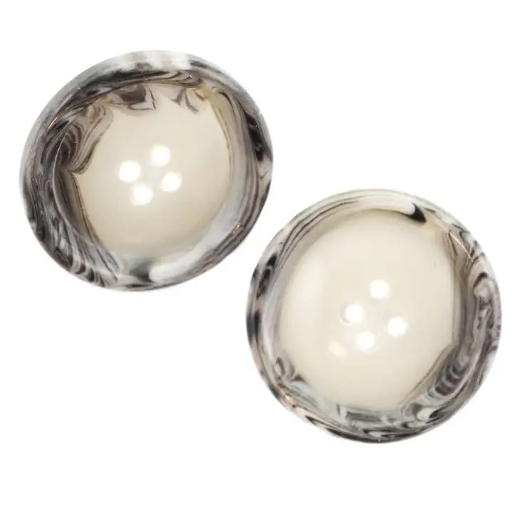 Kracherpreis Hornimitat Knopf HI-17-natur-creme