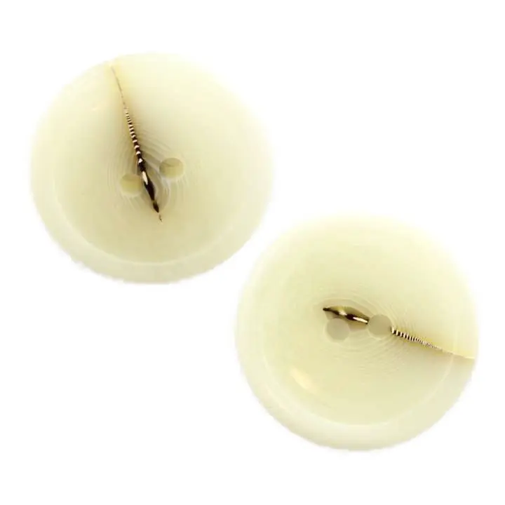 Hornimitat Knopf HI-20-creme Großhandel