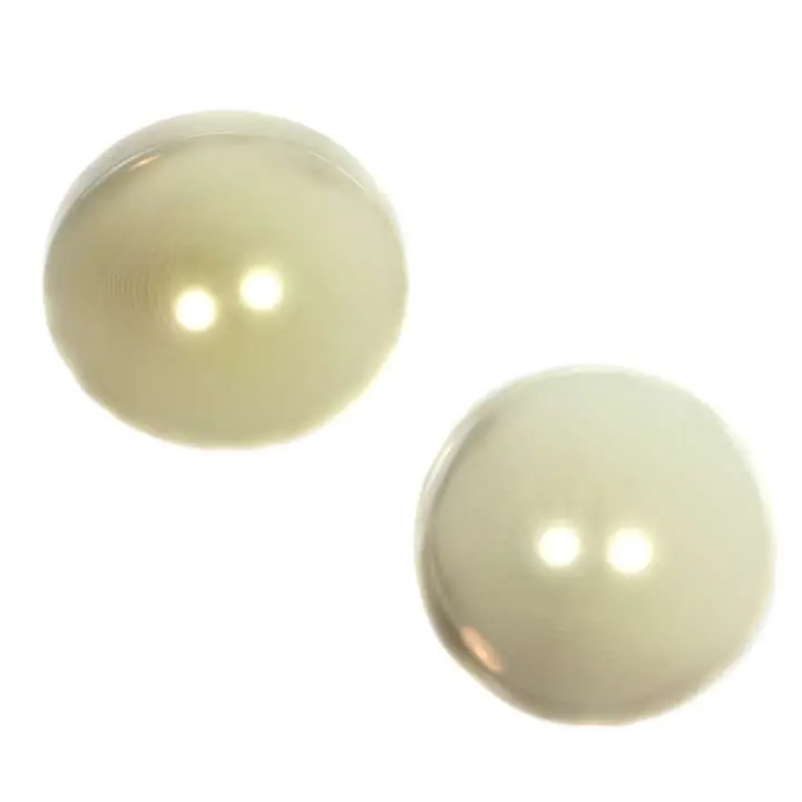 Markenprodukt Hornimitat Knopf HI-21-ecru