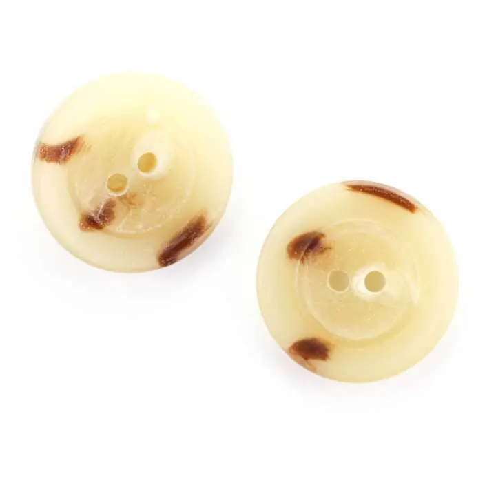 Hornimitat Knopf HI-25-creme Versand Am Gleichen Tag