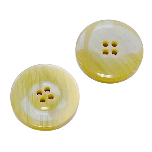 Hornimitat Knopf HI-3 flax Abverkauf