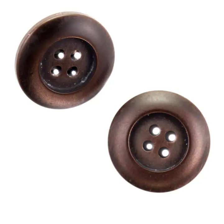 Hornimitat Knopf HI-41 braun Neuheit