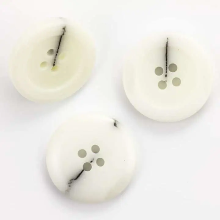 Sale Hornimitat Knopf hi-46-weiß