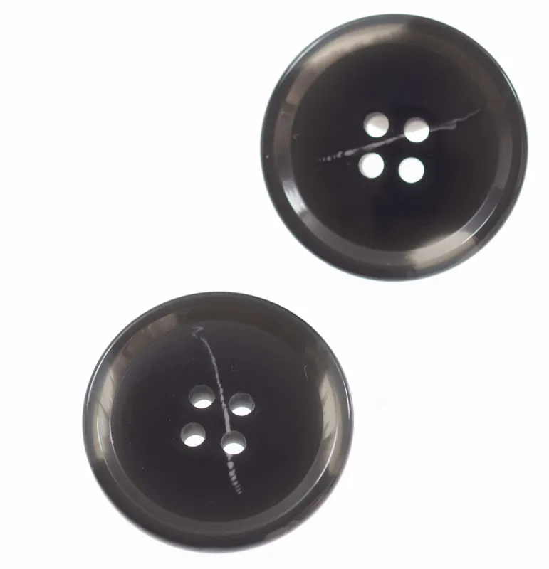 Hornimitat Knopf hi-50-grau Meistverkauft