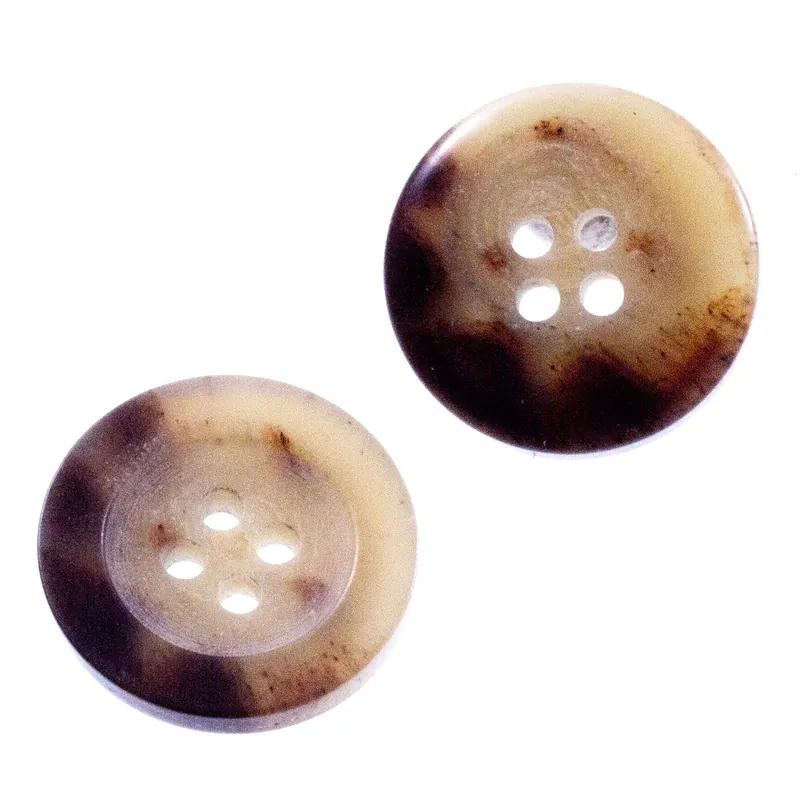 Online Kaufen Mantel Hornimitat Knopf hi-52-braun-beige