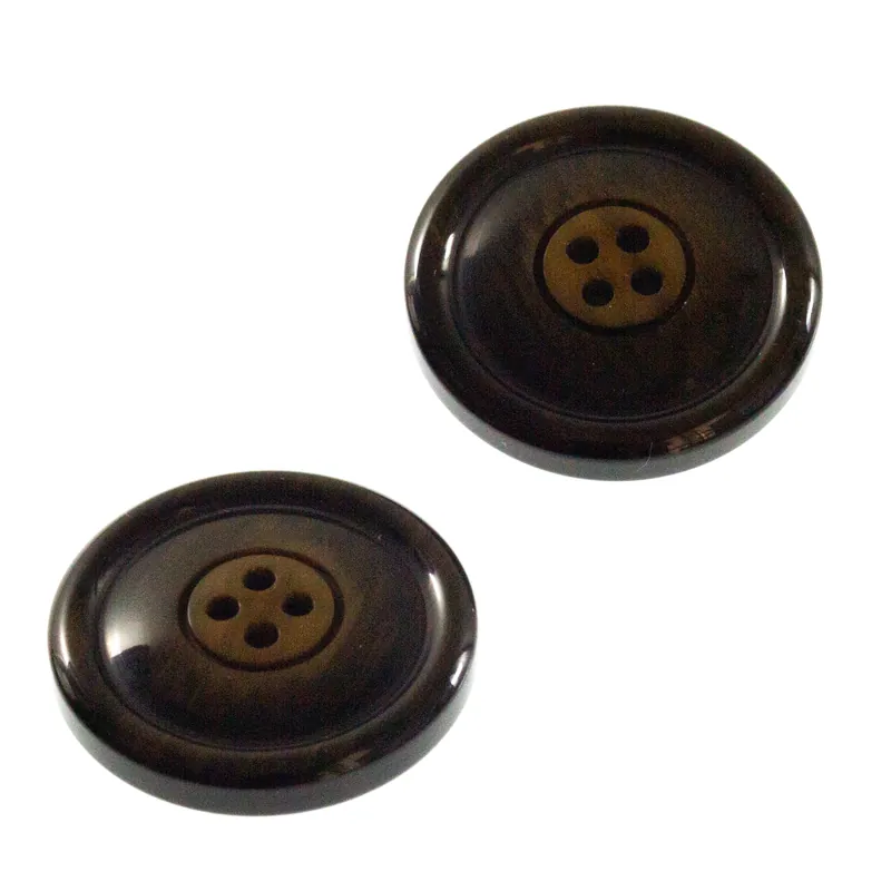 Jetzt Kaufen Mantel Hornimitat Knopf hi-55-braun