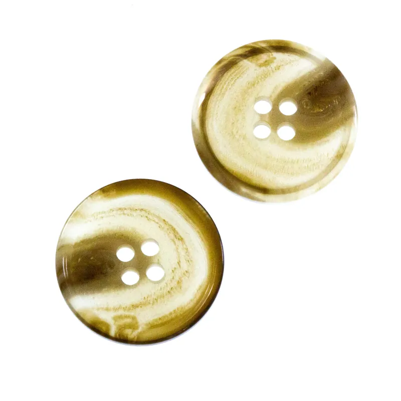 Echt Hornimitat Knopf hi-57-beige