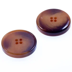 Nur Für Kurze Zeit Mantel Hornimitat Knopf hi-58-topaz