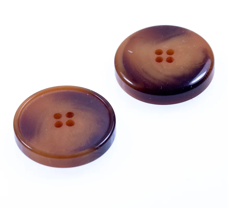 Nur Für Kurze Zeit Mantel Hornimitat Knopf hi-58-topaz