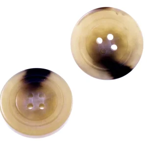 Mantel Hornimitat Knopf hi-65-beige-braun Billig