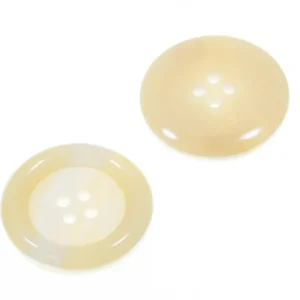 Mantel Hornimitat Knopf hi-67-creme-beige Direktkauf