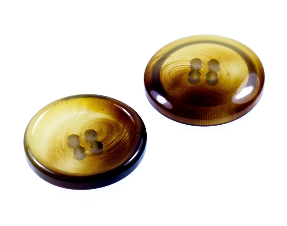 Hornimitat Knopf hi-69-braun Markenware