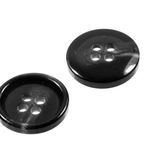 Wochenendangebot Hornimitat Knopf hi-69-dunkel grau