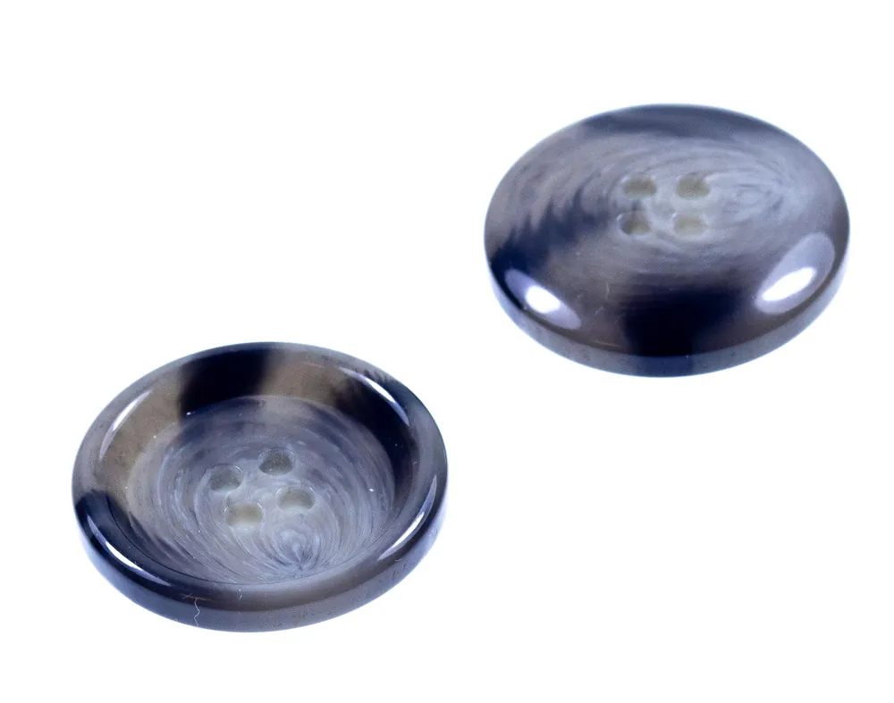 Hornimitat Knopf hi-69-grau Preis Gesenkt