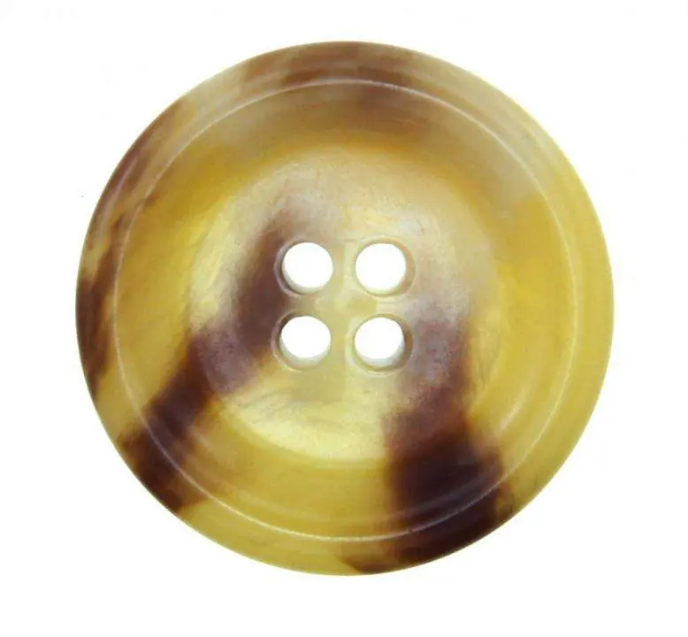 Hornimitat Knopf HI-7 beige braun Direktkauf