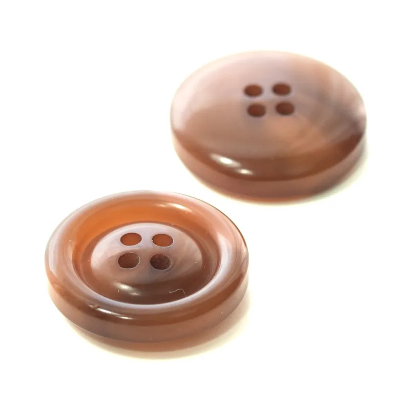 Hornimitat Knopf hi-77-rot-braun-matt Neu Im Sortiment