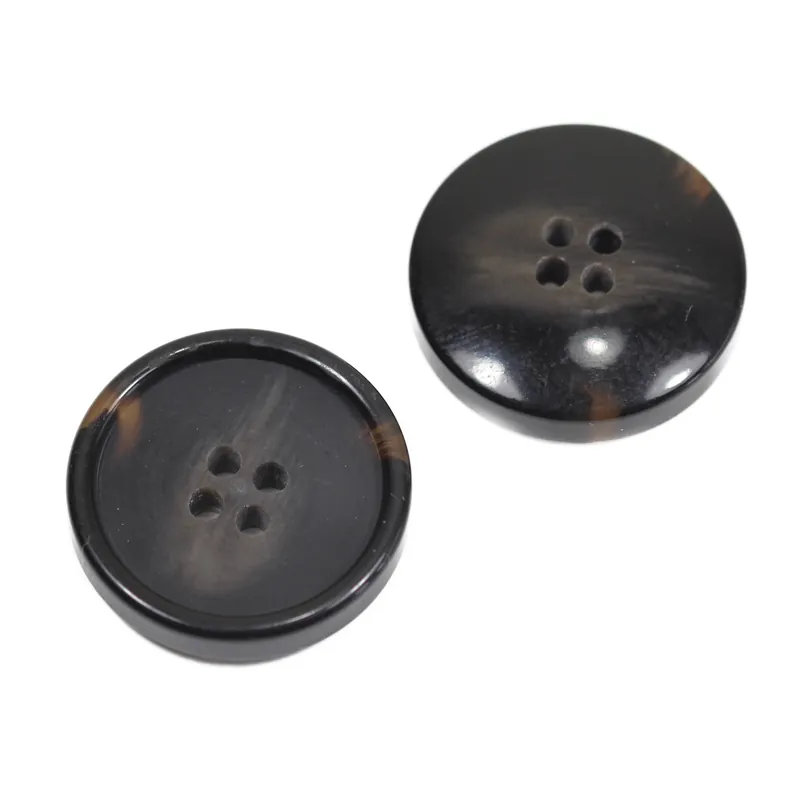 Hornimitat Knopf hi-83-dunkel-braun Heißes Angebot