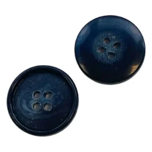 Limited Edition Hornimitat Knopf hi-91 blau