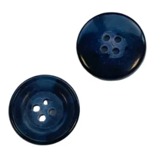 Hornimitat Knopf hi-92 blau Preisreduziert