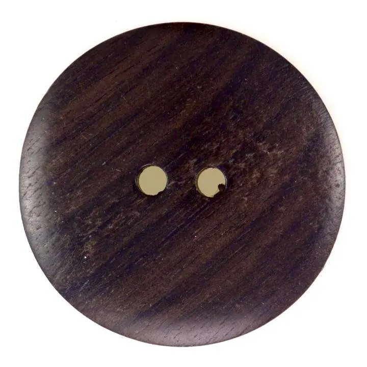 Holz Knopf aus Ebenholz HK-176 C Heißes Angebot